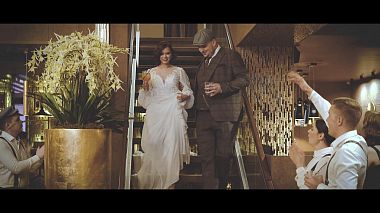 Videógrafo Pavel Bukharin de Ijevsk, Rússia - Sasha&Natasha.  "Peaky Blinders" style, event, wedding
