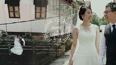 Βιντεογράφος Max  Ng Kai Lun από Τζόχορ Μπαρού, Μαλαισία - Henry & Hannah Wedding Video, SDE