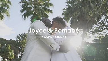 Видеограф Guito Jugloll, Порт-Луи, о. Маврикий - Wedding Highlights - Joyce & Barnabé, аэросъёмка, свадьба