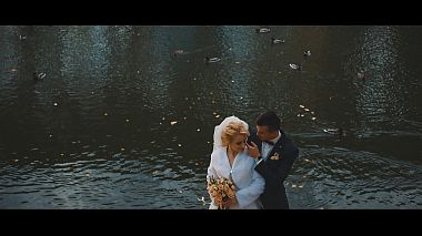 Βιντεογράφος Евгений Ларин από Βόλογκντα, Ρωσία - Роман + Полина | Свадебный клип, wedding