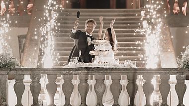 Videógrafo Marco Del Lucchese de Livorno, Italia - Martina And Gianluca Wedding Video Trailer in Tuscany, wedding