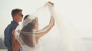 Videographer MILTIADIS KARAISKAKIS from Santorini, Greece - Destination Wedding in Santorini, Greece| Egor&Maria |, wedding