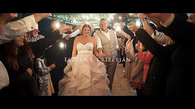 Videografo Csiga Tibor da Pécs, Ungheria - E&K Highlights, wedding