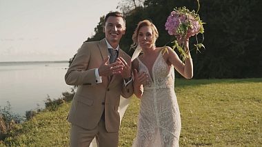 Видеограф Kinga Grabarczyk, Лодз, Полша - Amazing Seaside Ceremony, wedding