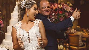 Videografo Ronald Mennel da San Paolo, Brasile - Casamento emocionante de Carla e Carlos, wedding