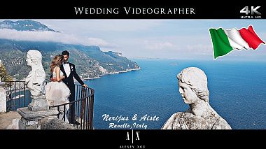 Videógrafo Alex Xod de Riga, Letonia - Nerius & Aiste | Wedding Italy [4K], SDE, event, wedding