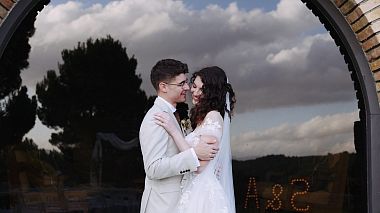 Видеограф Artur Akhmetov, Барселона, Испания - Simona & Albert, аэросъёмка, свадьба