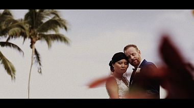Βιντεογράφος Benjamin Gonzalez από Κανκούν, Μεξικό - Wedding Jennifer & Robin, drone-video, wedding