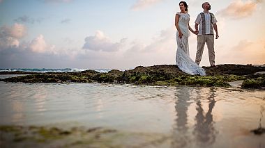 Videógrafo Benjamin Gonzalez de Cancún, México - amar es aguardarte como si fueras parte del ocaso / Hilde + Alex / Teaser, drone-video, wedding