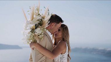 Santorini, Yunanistan'dan Stelios  Vlachas kameraman - Charlotte & Sean, drone video, düğün, erotik

