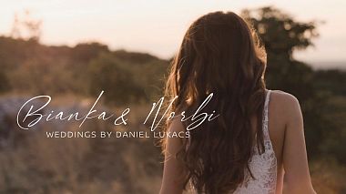 Видеограф Dániel Lukács, Печ, Унгария - Bianka & Norbi I Wedding creative, wedding
