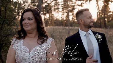 Видеограф Dániel Lukács, Печ, Унгария - Niki & Feli I Wedding highlights, wedding