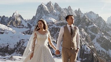 Videographer Petrican Films đến từ After Wedding in the Italian Dolomites AMINA//ANDREAS, drone-video, engagement, event, wedding
