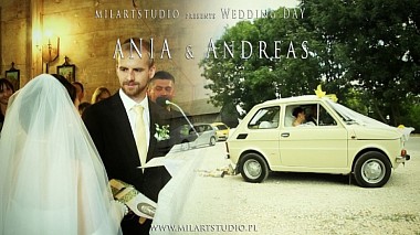 来自 凯尔采, 波兰 的摄像师 Milart Studio - Ania & Andreas | Wedding Day, wedding