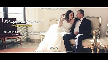 Videographer Milart Studio from Kielce, Poland - Magdalena & Kamil | Wedding trailer, wedding