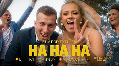 Βιντεογράφος Mangoosta Weddings από Lomza, Πολωνία - HA HA HA | Crazy couple and their crazy wedding film, humour, wedding