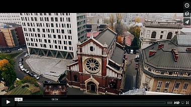 Bükreş, Romanya'dan Abcfilmfoto Vivian kameraman - Christening Vlad Albert, drone video, çocuklar
