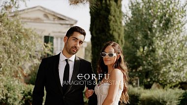 Videograf Konstantinos Grammenos din Salonic, Grecia - Panagiotis & Anastasia in Corfu, SDE, aniversare, erotic, filmare cu drona, nunta