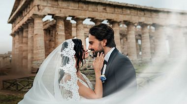 Видеограф Valentina Startari, Салерно, Италия - Wedding in Paestum, аэросъёмка, лавстори, свадьба