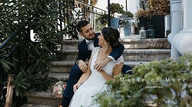 来自 巴黎, 法国 的摄像师 Léo Blanchon - Marc et Marie - Wedding film 4k - Short edit, drone-video, engagement, erotic, reporting, wedding