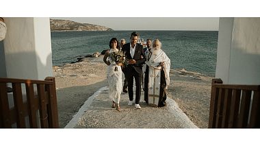来自 雅典, 希腊 的摄像师 Dimitris Patrikios - A unique love story in Koufonisia, Greece, wedding