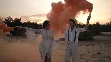 Videógrafo Moonlit Films de Varsóvia, Polónia - D & J  | Desert Wedding, wedding
