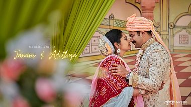 Videografo Aaron Stone da Chennai, India - Janani & Aditya | Wedding Film | Mystic Studios, wedding