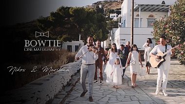 Filmowiec Stamatis Liontos z Ateny, Grecja - Nikos & Marilena (destination wedding trailer), wedding