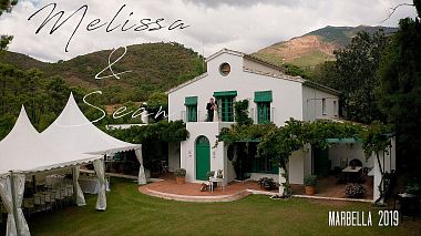 Videographer John Bud from Malaga, Spain - Melissa & Sean. Traditional Irish wedding video at Casa del Rio, Marbella, wedding