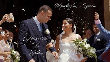 来自 马拉加, 西班牙 的摄像师 John Bud - Angelina & Julien. Spectacular German wedding video in Marbella on the Costa del Sol, wedding