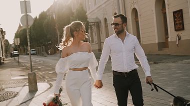Videographer Zsófia Egyed from Budapest, Hungary - Something urban - Dia & Dénes, wedding