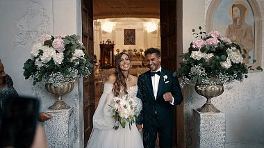 Видеограф Salvatore Esposito, Неаполь, Италия - Amalfi Coast Wedding, аэросъёмка, свадьба