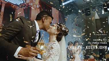 Videógrafo Cheese Tran de Da Nang, Vietname - Thuy An & Koshy John / Beautiful Vietnamese Indian Wedding by Cheese Media, anniversary, backstage, erotic, musical video, wedding