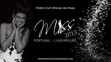 Filmowiec Nelson Coelho z Luksemburg, Luksemburg - Miss Portugal Luxembourg, reporting
