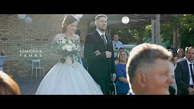 Видеограф Adam Balazs, Надьканижа, Венгрия - Szandra & Tamás, музыкальное видео, свадьба