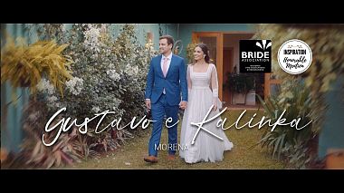 Видеограф Rafael Brunheroti, Рибейрао Прето, Бразилия - Morena - Kalinka e Gustavo, SDE, wedding