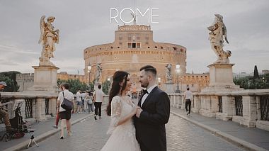 Filmowiec Piero Calvarese z Avezzano, Włochy - ROME, wedding