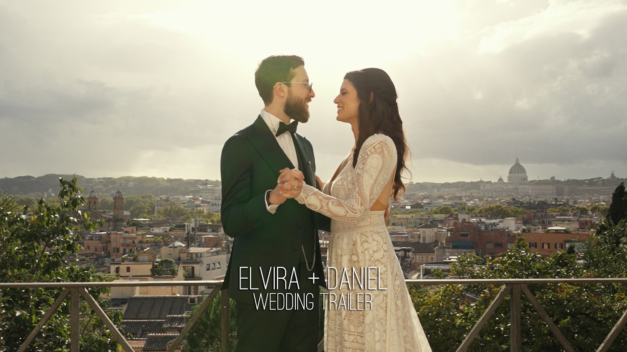 Elvira + Daniel - Wonderful wedding in Rome