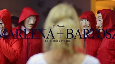 Видеограф Love Birds Studio Pawel Krzywucki, Жешув, Польша - Marlena + Bartosz, репортаж, свадьба