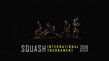 Filmowiec Denis Vostrikov z Moskwa, Rosja - INTERNATIONAL SQUASH TOURNAMENT - Moscow - 2018, event, sport