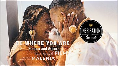 Видеограф Ismael Gonzalez, Плайя дель Кармен, Мексика - Be where you are | Sonam and Arjun, свадьба