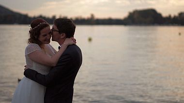 Aargau, İsviçre'dan Silvano Surano kameraman - Miriam & Dominique | Wedding at Jean Jacques Rousseau La Neuveville, drone video, düğün, nişan

