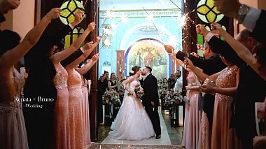 Видеограф Ivan Fragoso, Botucatu, Бразилия - Renata e Bruno, wedding
