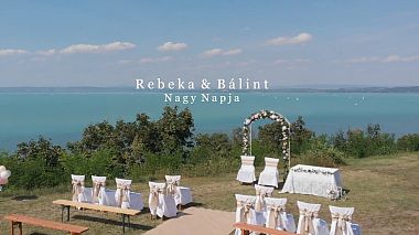 Videógrafo Patrik Nemeth de Gyor, Hungria - Rebeka & Bálint - wedding story - Balaton, wedding