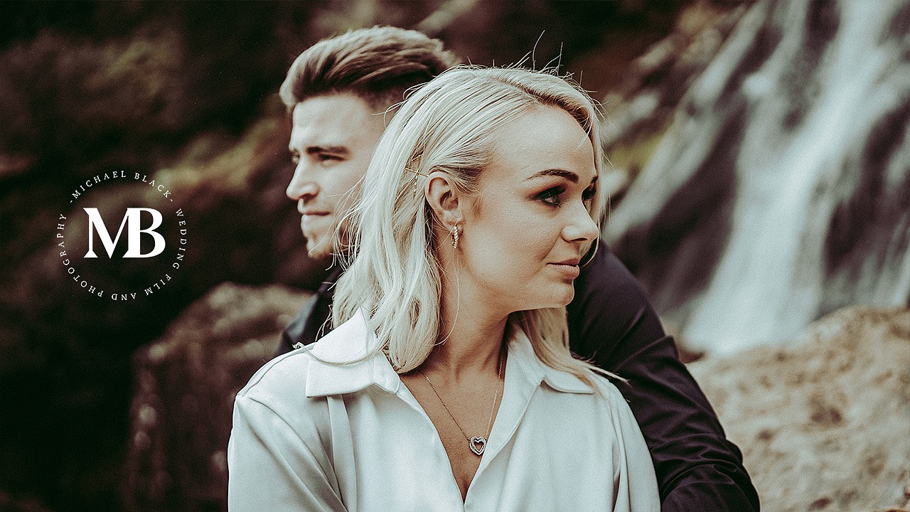 Christine and Conor - Powerscourt Waterfall (Pre-wedding)