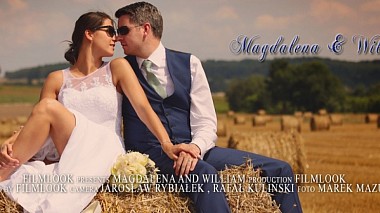 Βιντεογράφος FilmLOOK Studio από Βαρσοβία, Πολωνία - Magdalena & William, wedding