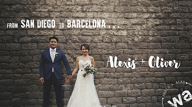 Videographer Alex Colom | Wedding's Art from Barcelona, Spain - From San Diego to Barcelona | Alexis & Oliver, engagement, event, wedding