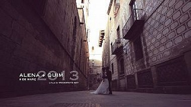 Barselona, İspanya'dan Alex Colom | Wedding's Art kameraman - Alena + Quim Highlights | свадебного фильма, düğün
