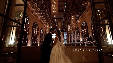 来自 费城, 美国 的摄像师 Cosmo Losco - Abigail & Brandon Preview | Union Trust - Philadelphia, PA, engagement, wedding