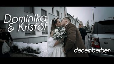Видеограф Gazsovics Krisztián, Сопрон, Унгария - Wedding in winter, wedding